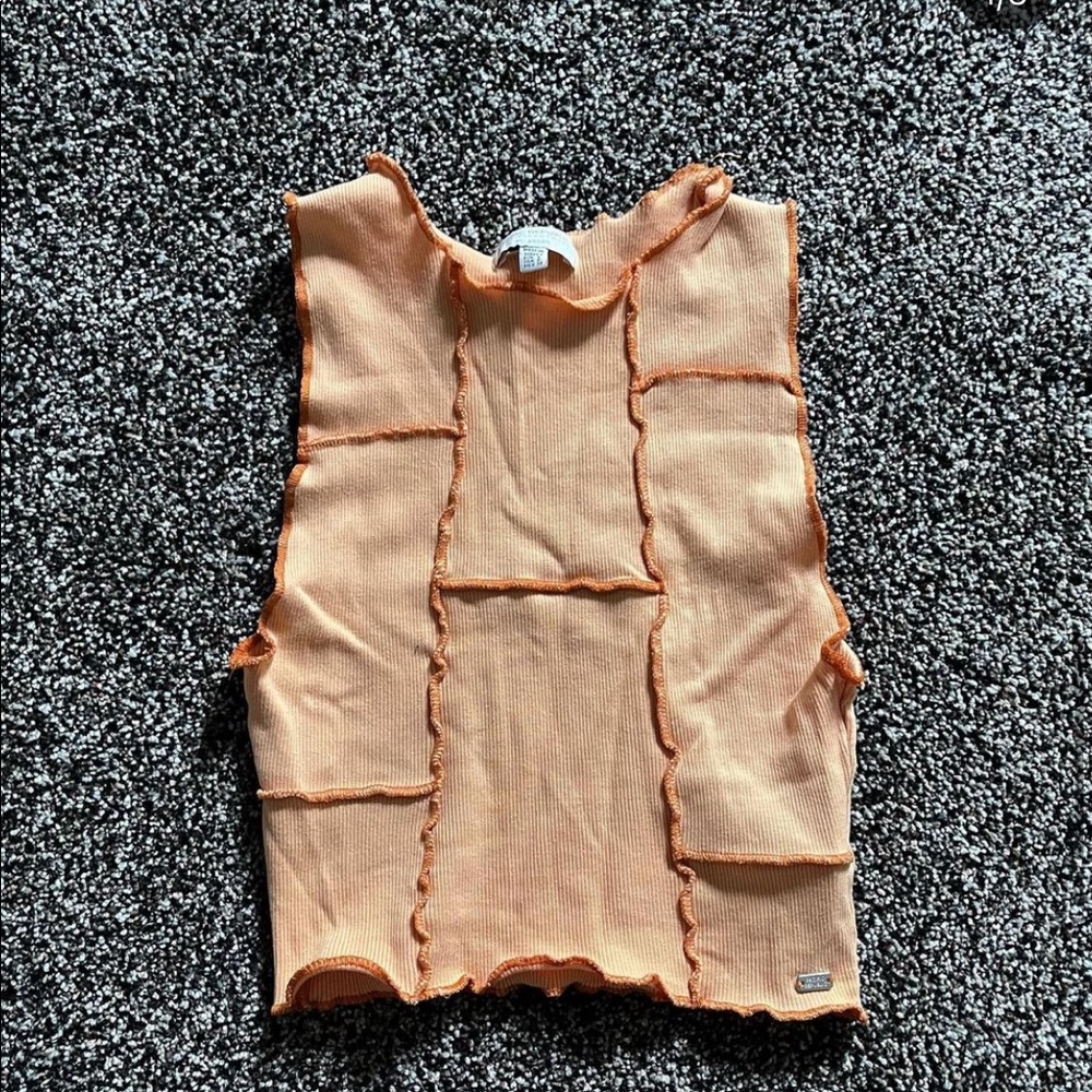 PULL&BEAR Orange Crop